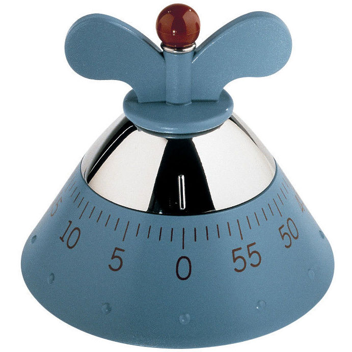 Timer Da Cucina Meccanico Vintage – Rotazione A Carica Manuale – 60 Minuti – ABS – Senza Batterie