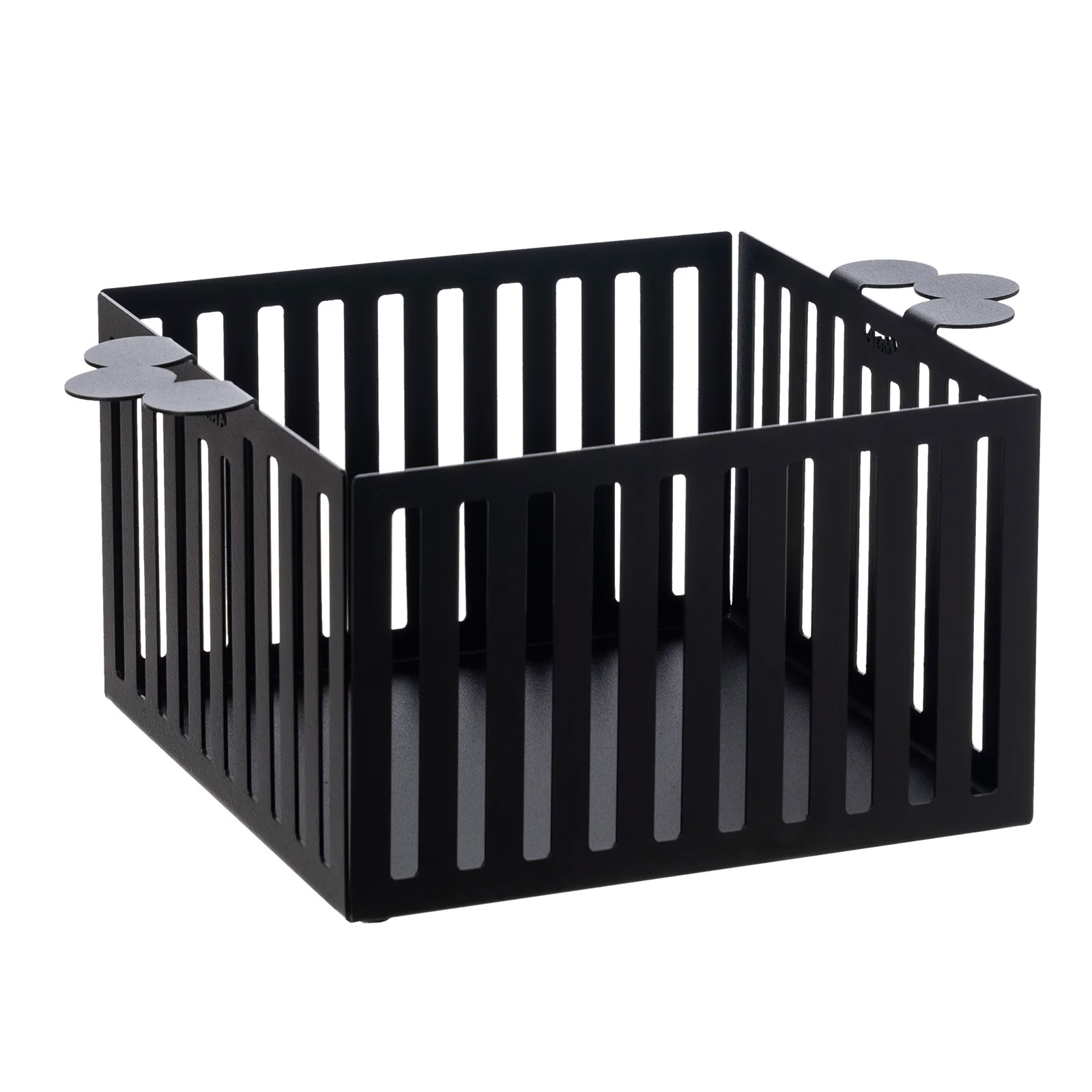 Cestino Per Pane In Metallo Mayaj - 40x14 Cm - Colore Nero - 2