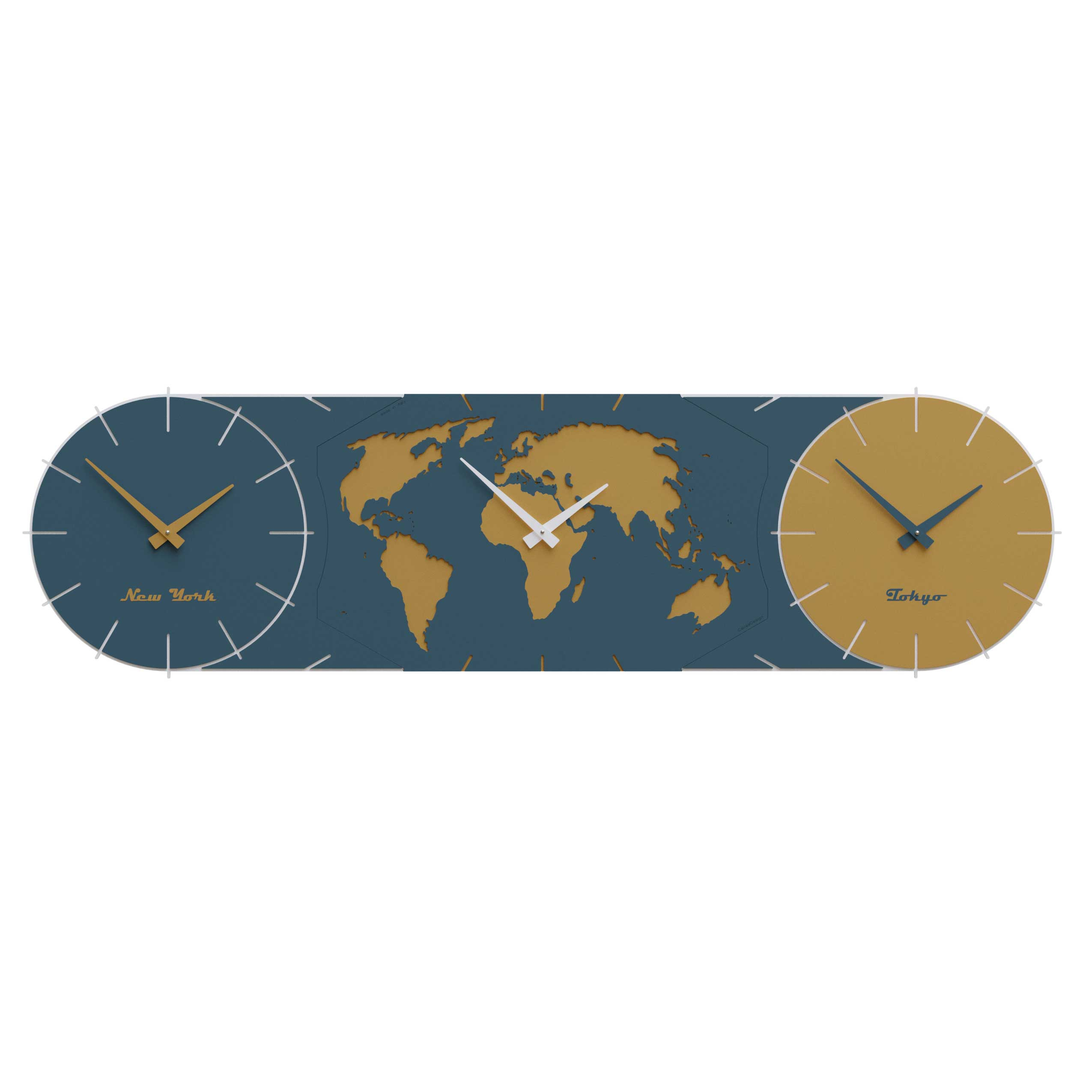 FISHTEC Orologio Da Parete 24 Ore Dal Design Moderno, Ultra Preciso E Facile Da Leggere Quadrante Dei Minuti 30 Cm Grigio E Nero 84612144