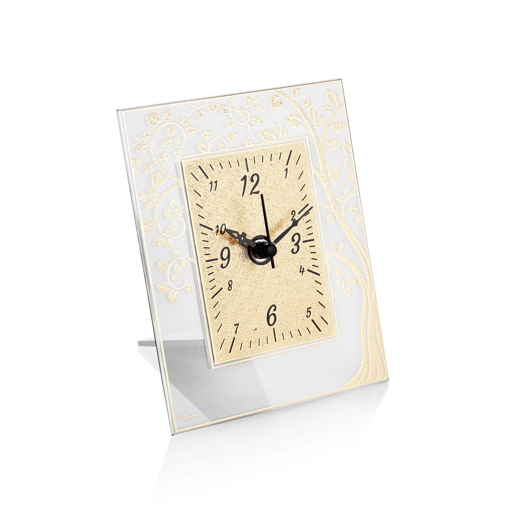Orologio a pendolo da tavolo cassa dorata - AMS Modell: 1117 - Acquis