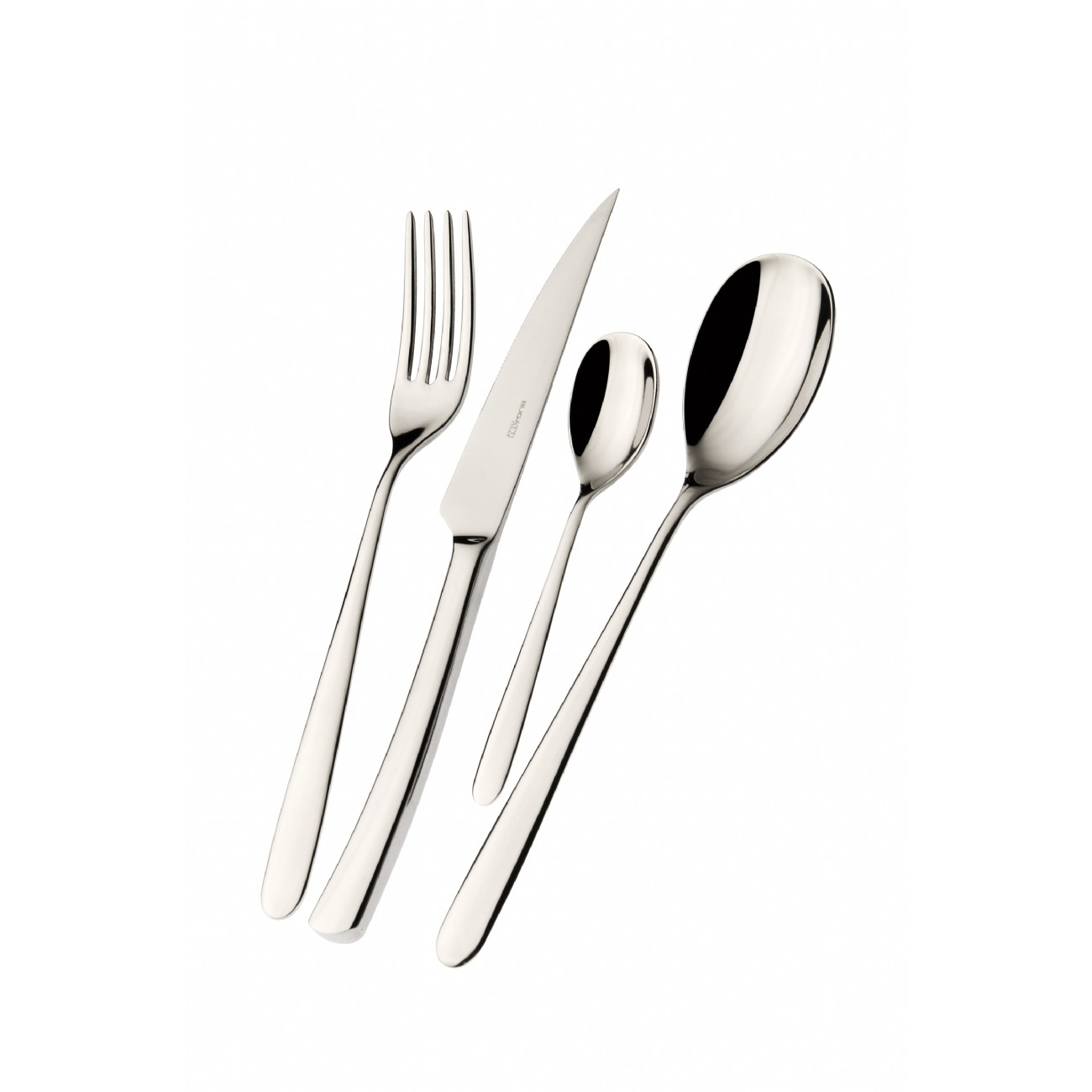 Bugatti Tendence Servizio Posate Acciaio Inox - Set 24 Pz