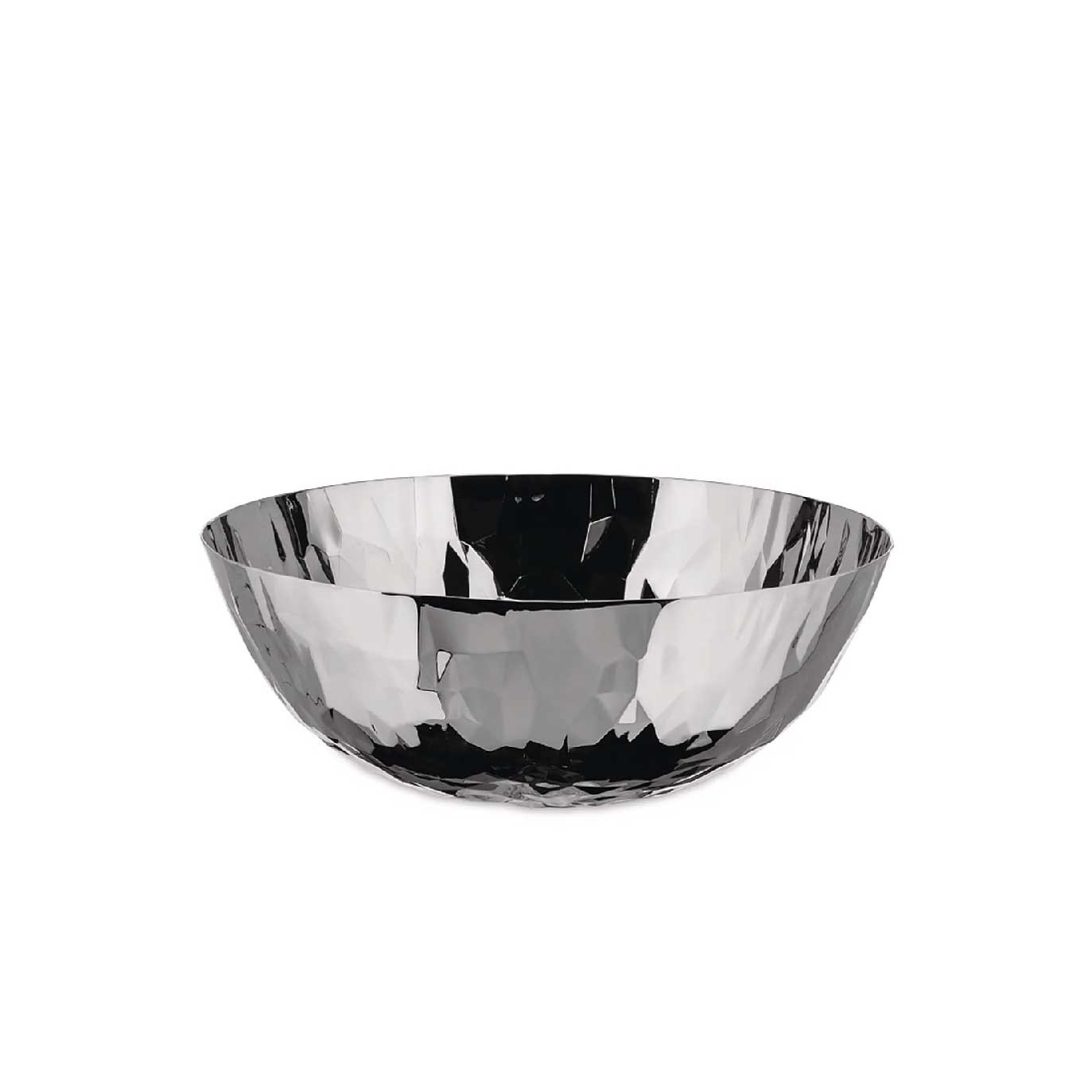 Cestino per rifiuti decorativo rotondo, piccolo, per bagni, stanze in polvere, cucine, uffici domestici, dipinto a mano, colore: blu navy
