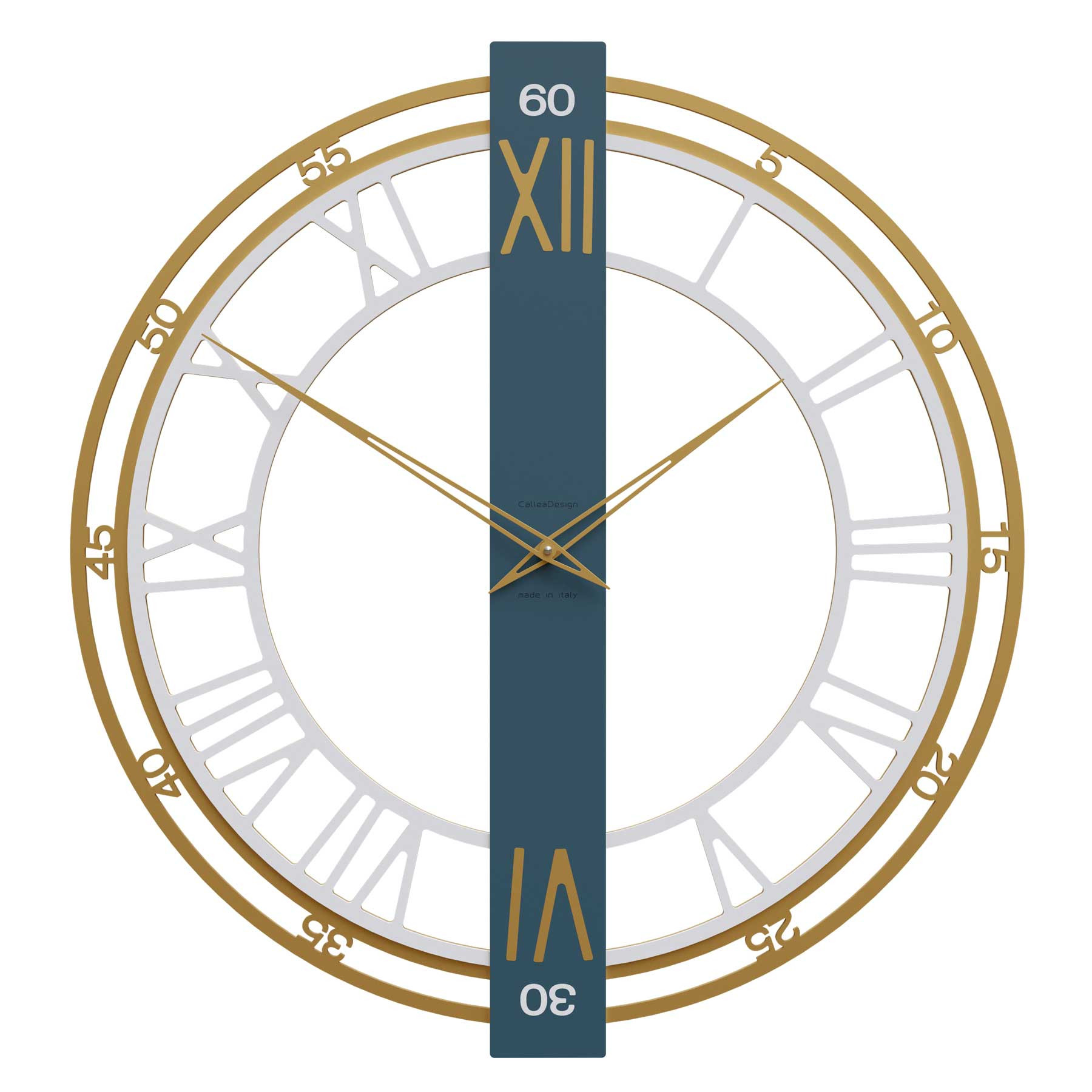 Orologi da parete rotondo in legno con numeri romani | Dimensione Diametro CM 40