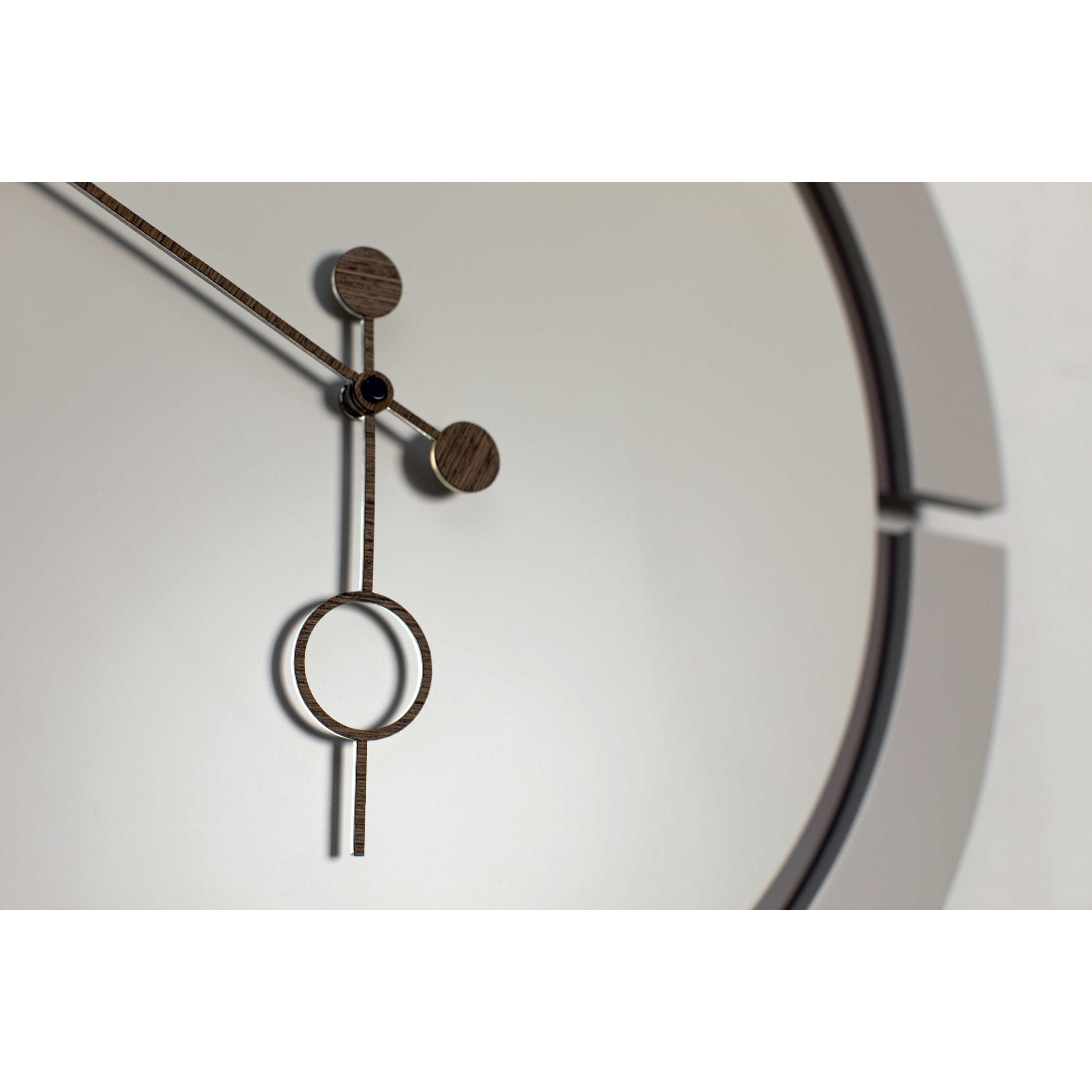 Orologio da parete moderno in metallo geometrico, arte murale minimalista e silenziosa, arredamento per soggiorno di grandi dimensioni