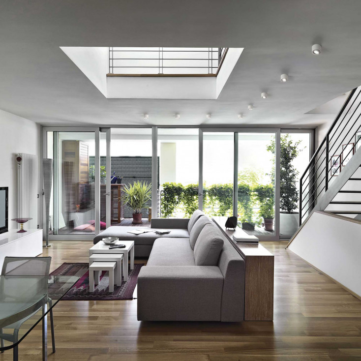 Faretto da soffitto con struttura in metallo con 1 luce a LED