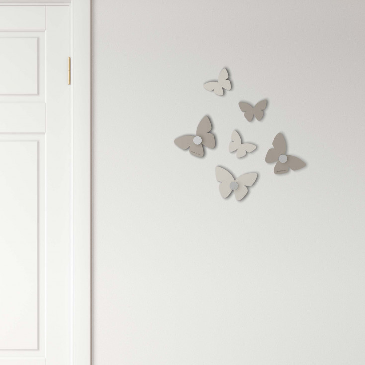 Appendiabiti da parete in legno