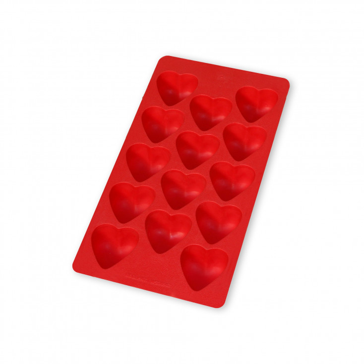 Stampo Cuore per ghiaccio in resina