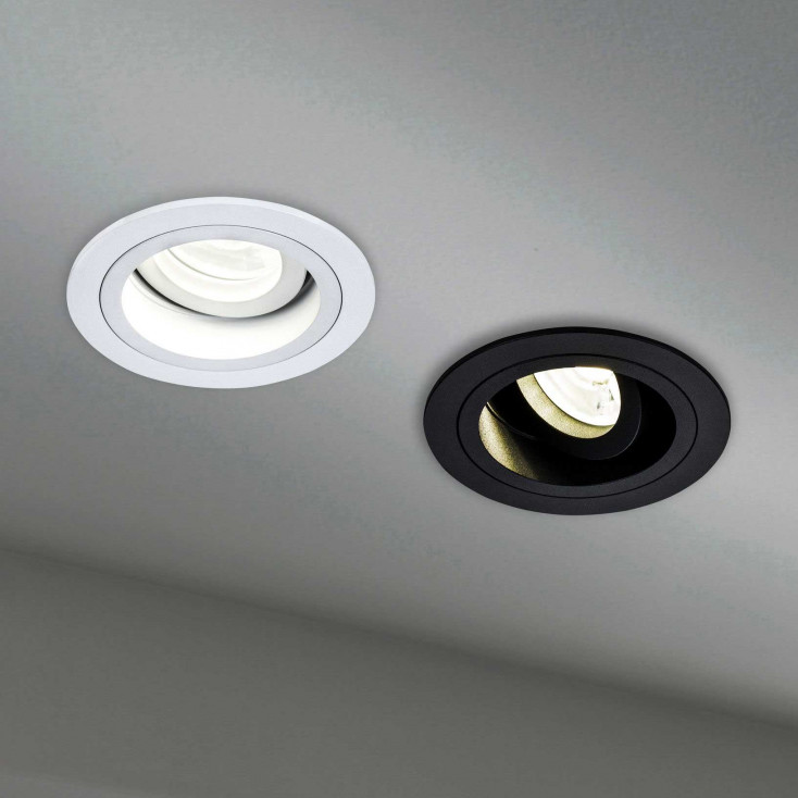 Faretto da incasso rotondi in stile moderno in alluminio