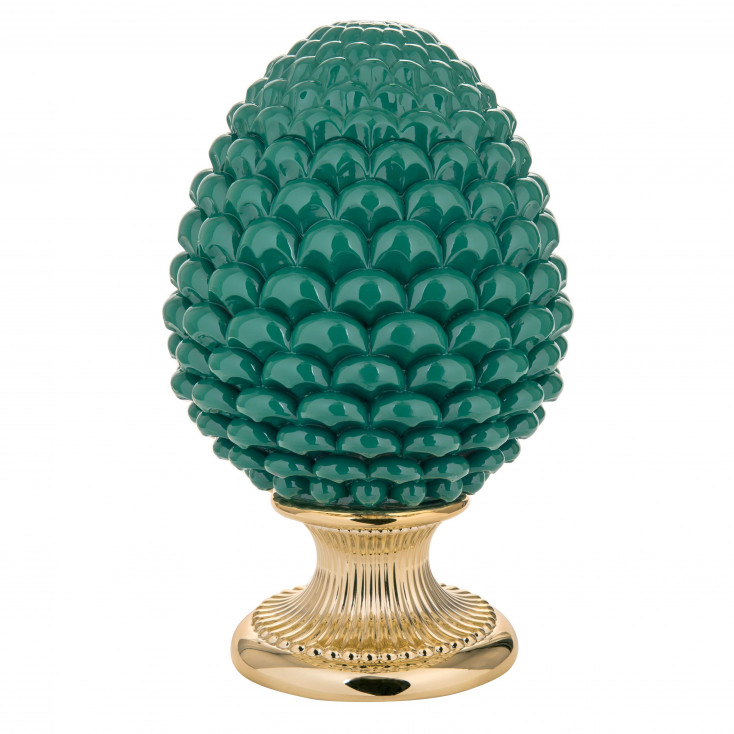 Pigna siciliana portafortuna decorata a mano portafortuna grande