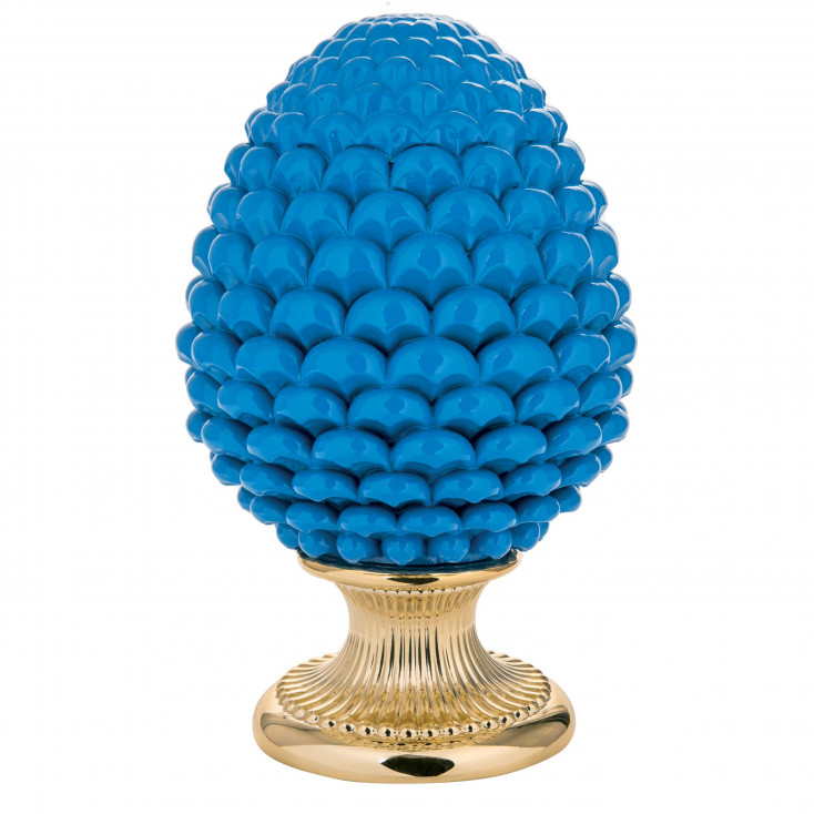 Pigna siciliana portafortuna decorata a mano portafortuna grande