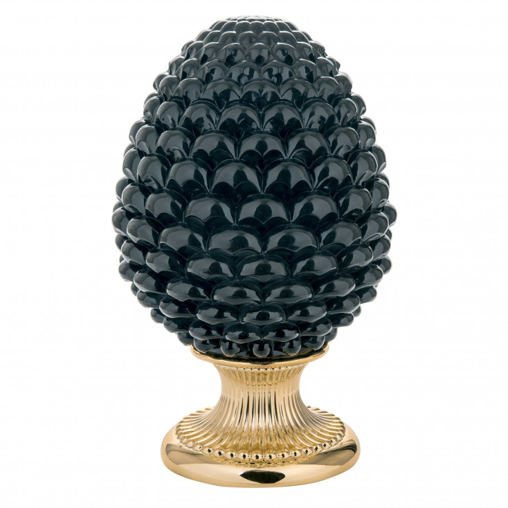 Pigna siciliana portafortuna decorata a mano portafortuna grande