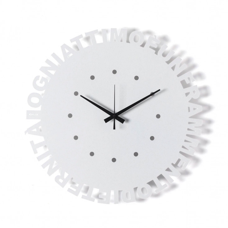Orologio da parete rotondo minimalista dal design moderno