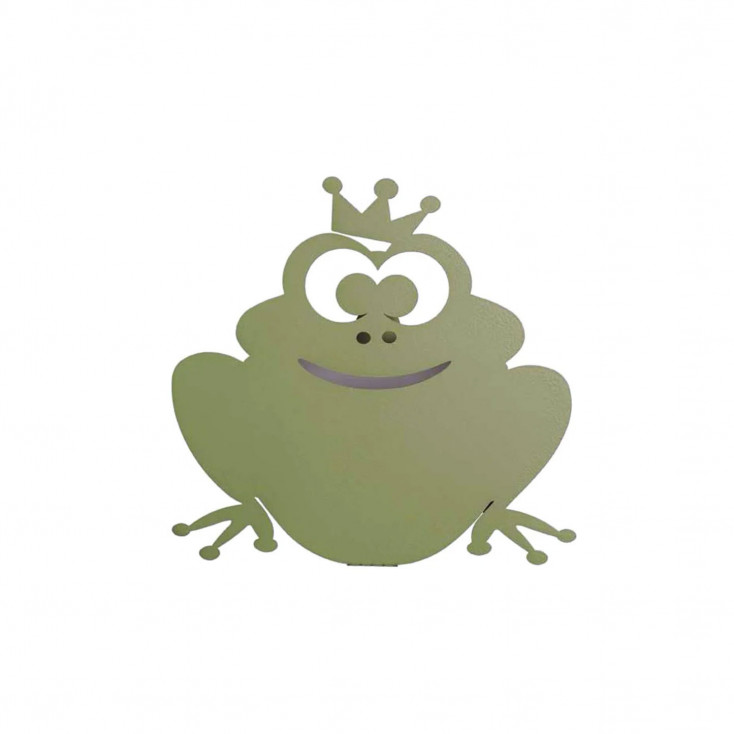 Porta umidificatore in metallo e vaschetta in ceramica di design