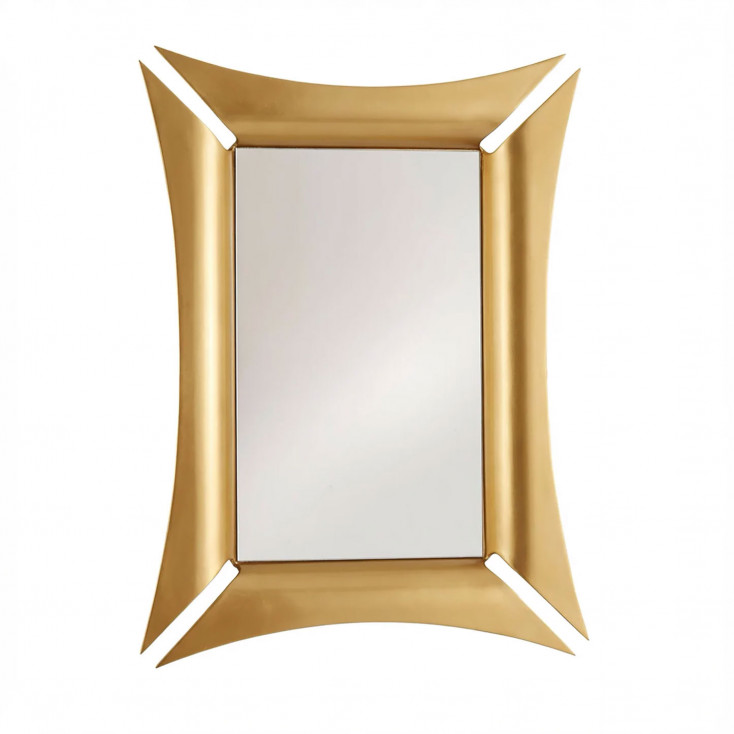 Specchio da parete in metallo dal design moderno