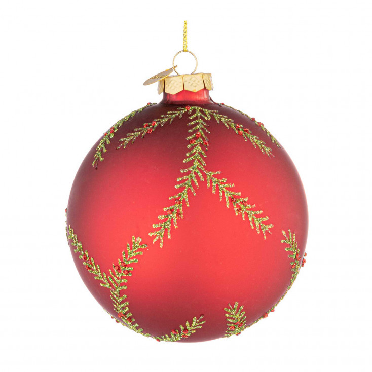 Pallina di natale woods d.10