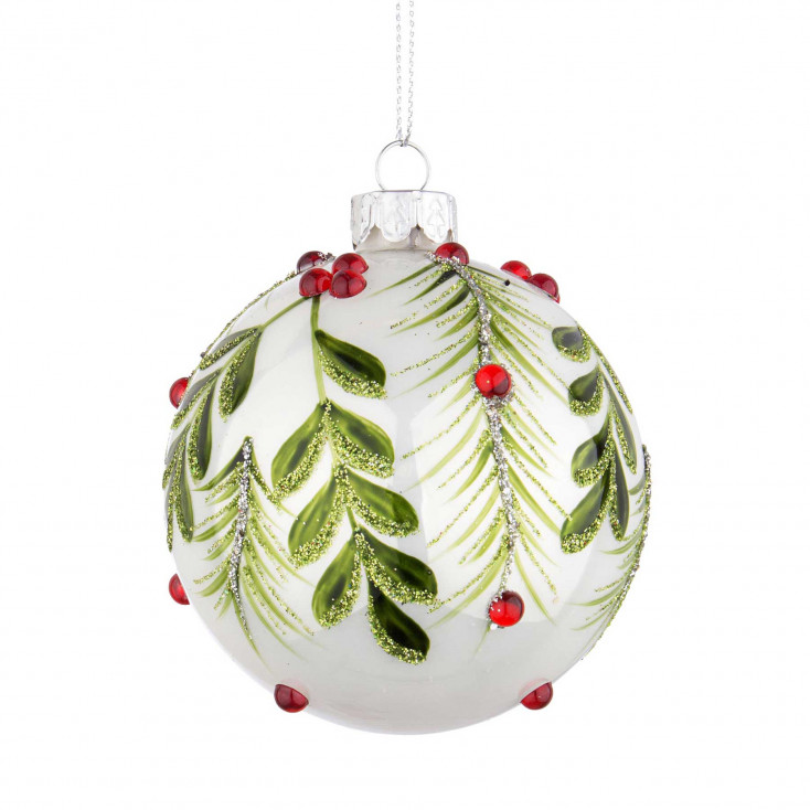 Pallina per albero di natale berry d.8