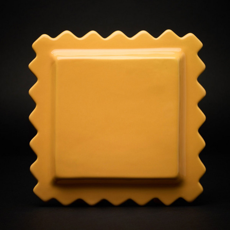 Sottopentola in resina a forma di raviolo