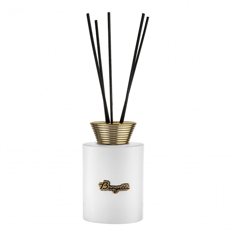 Bottiglia profumatore in marmorino con bastoncini