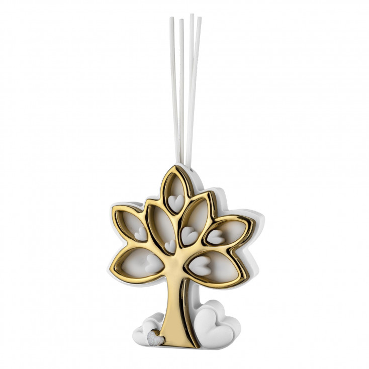 Bottiglia profumatore in marmorino dal design moderno Albero della Vita