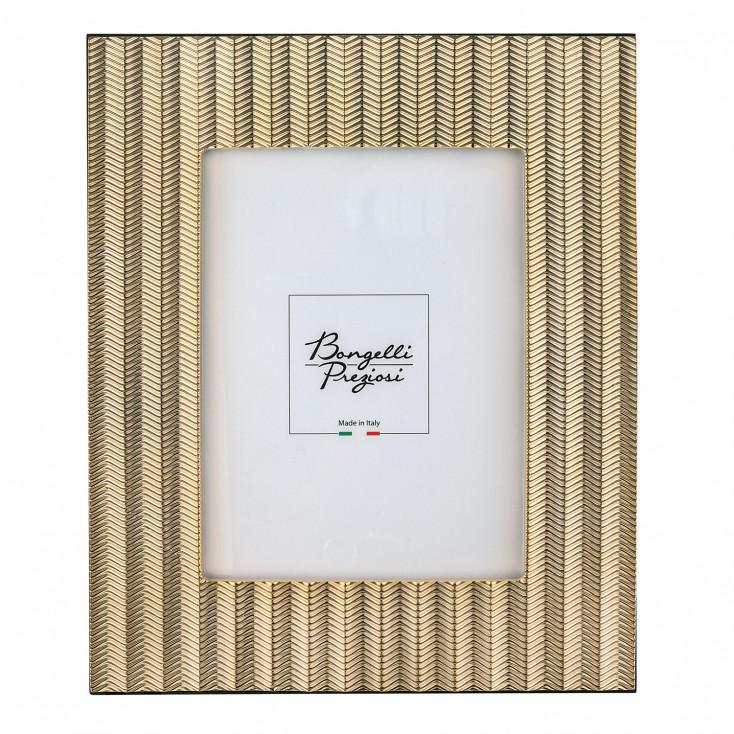 Portafoto dal design moderno con cornice in marmorino