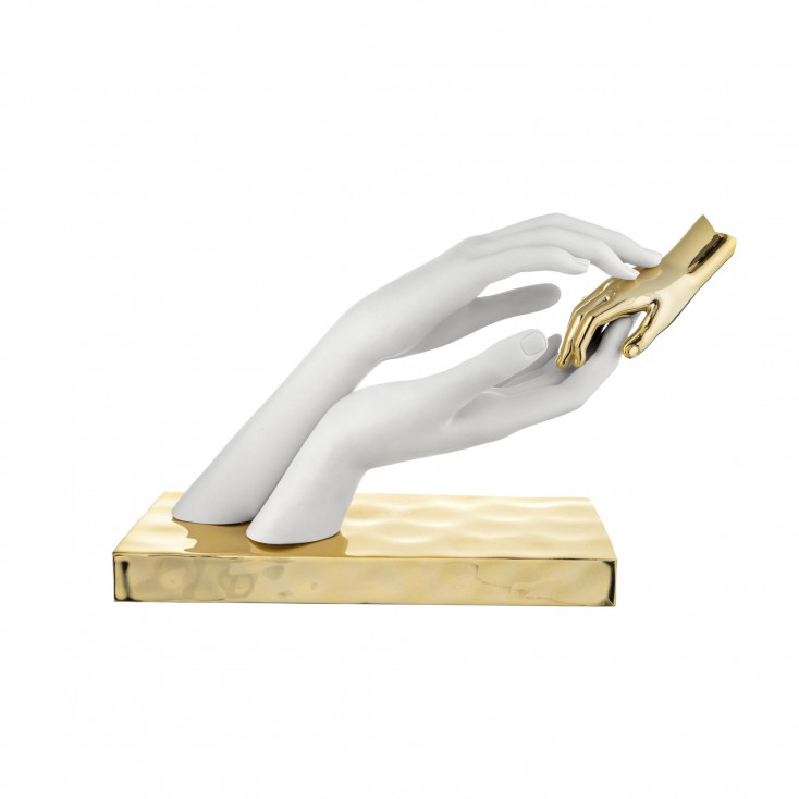 Scultura in marmorino dal design moderno