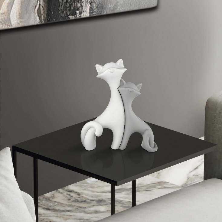 Scultura piccola in marmorino dal design moderno