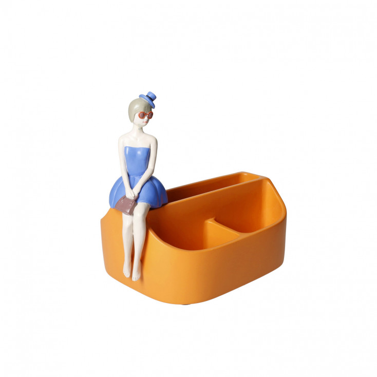 Porta oggetti in poliestere