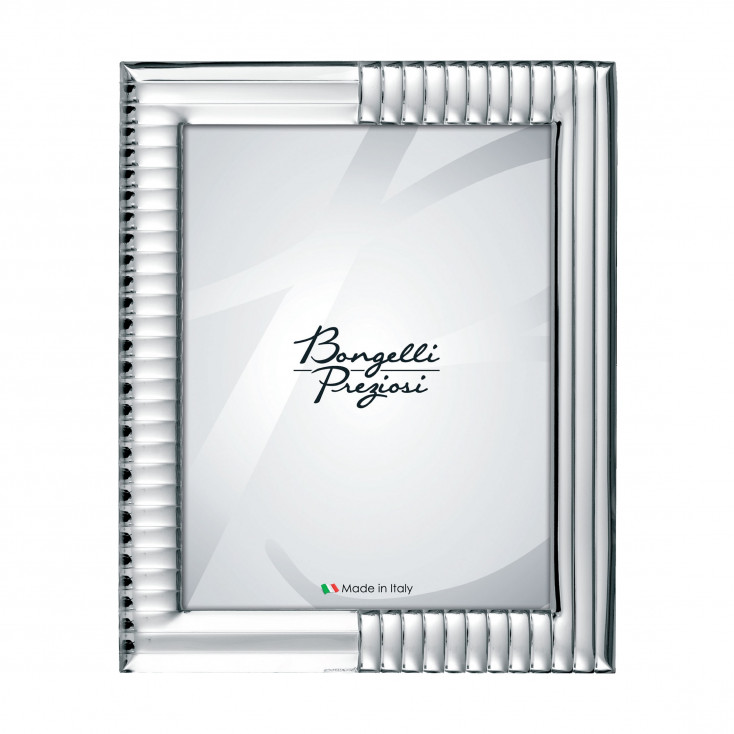 Portafoto con cornice in argento in stile classico