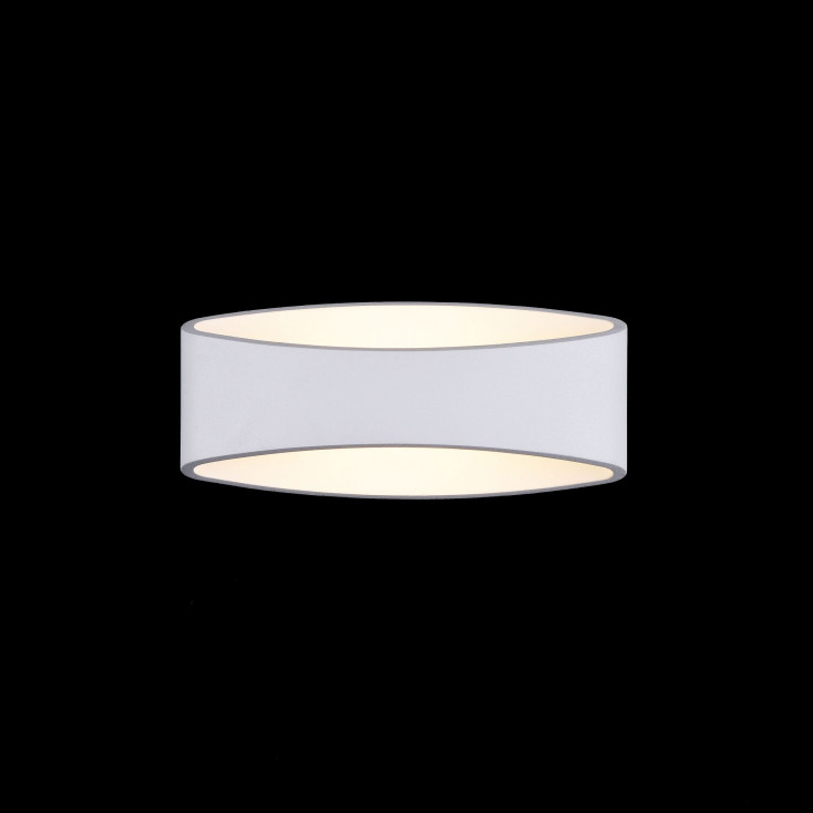 Applique per esterni a LED con diffusore in vetro