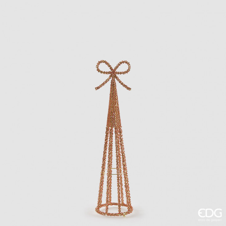 Decorazione natalizia con a forma di alberello