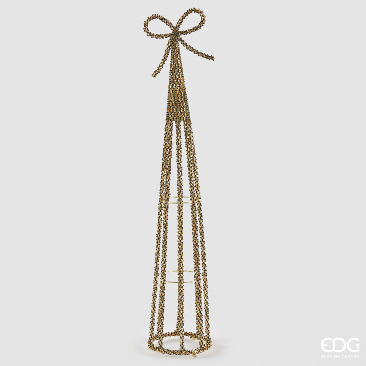 Decorazione natalizia con a forma di alberello