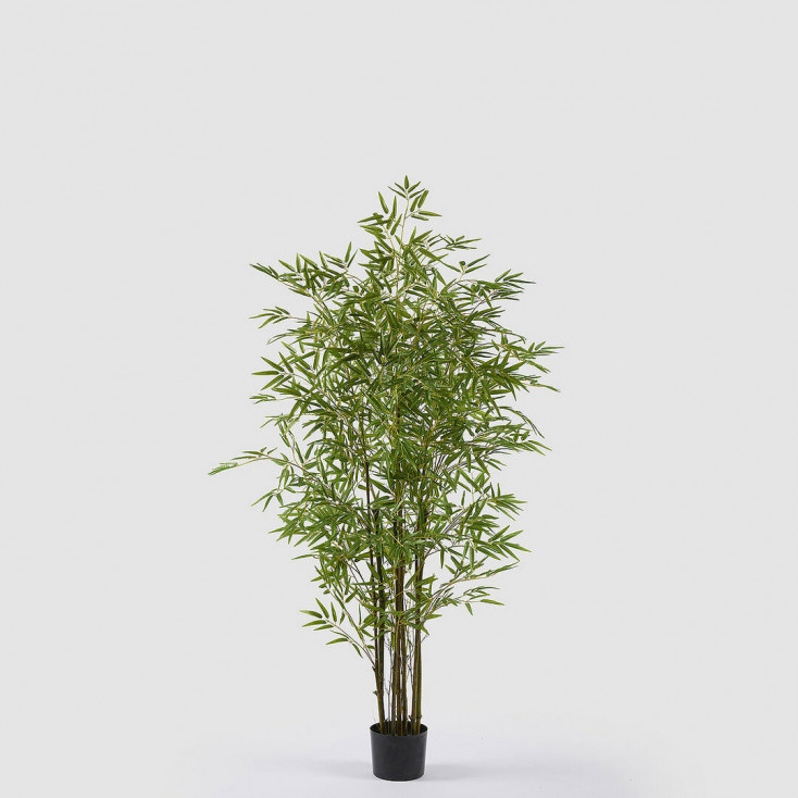 Pianta artificiale Bamboo con vaso