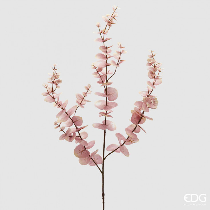 Pianta artificiale con ramo di eucalipto rex