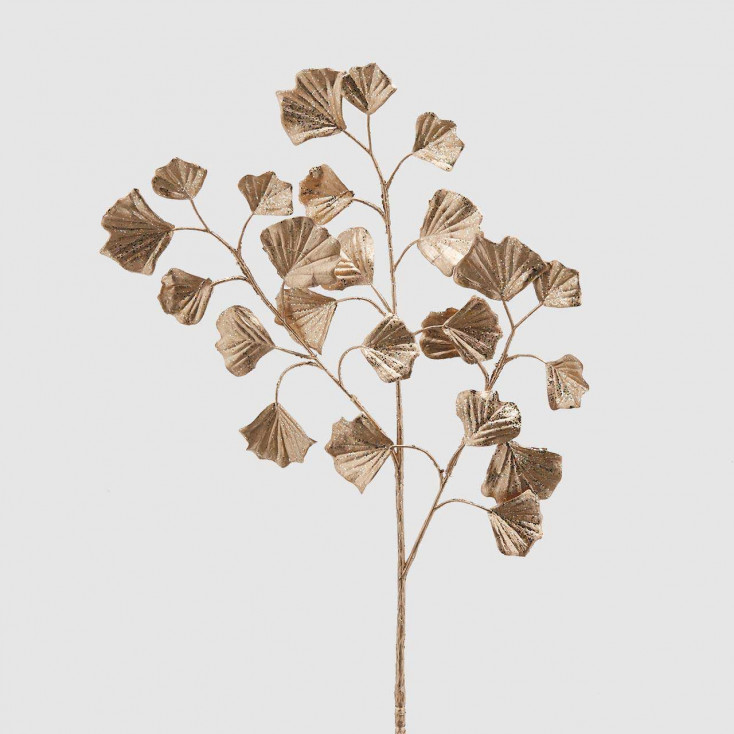 Pianta artificiale ramo Gingko Bell h62