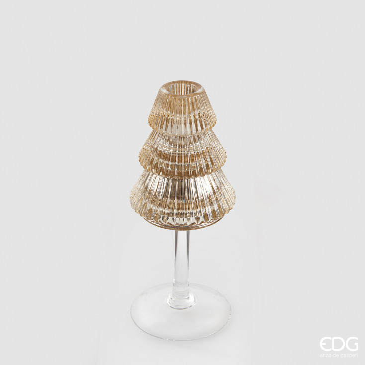 Portacandela a forma di pino media