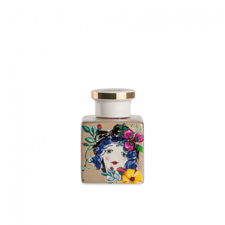 Bottiglia con tappo in ceramica per profumatori ambienti