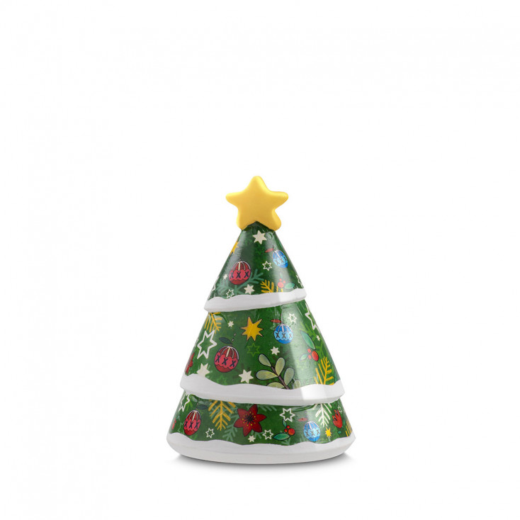 Campanella in ceramica Albero di Natale