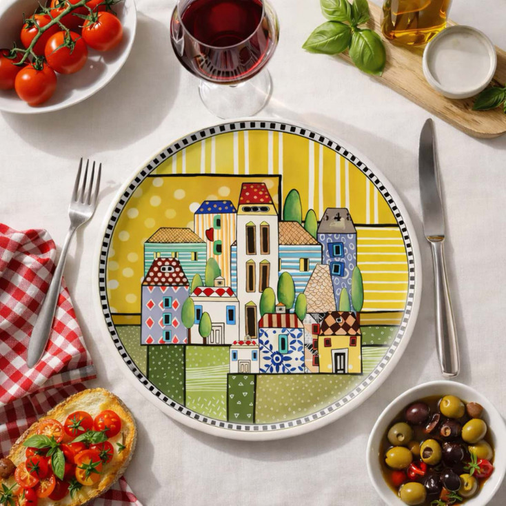 Piatto pizza in ceramica