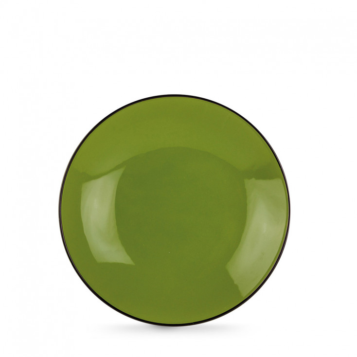 Set 6 piatti fondi in porcellana dal design elegante