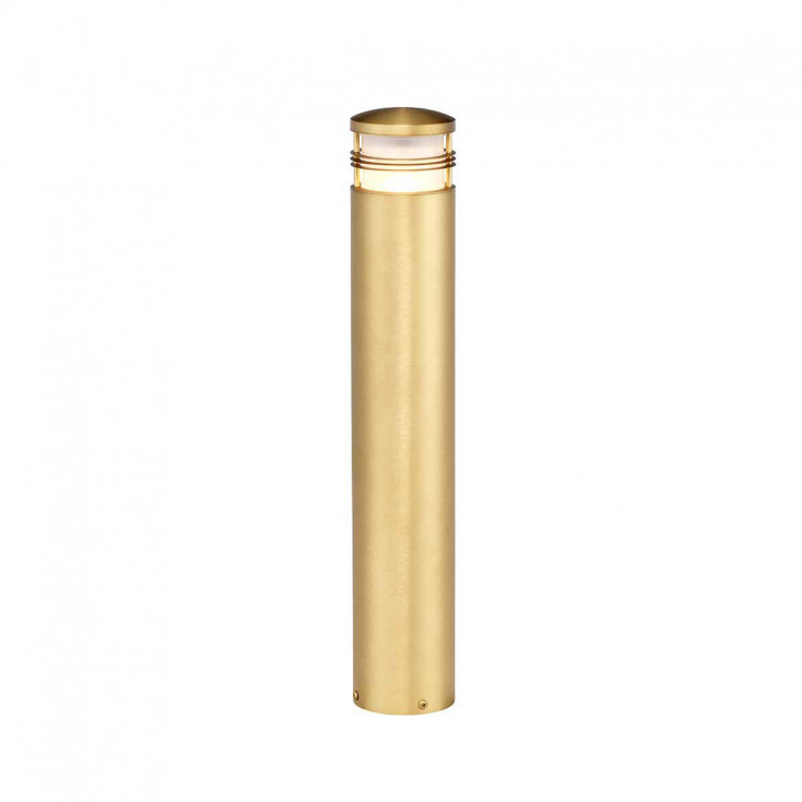 Paletto luce da esterno in ottone dal design moderno ed elegante