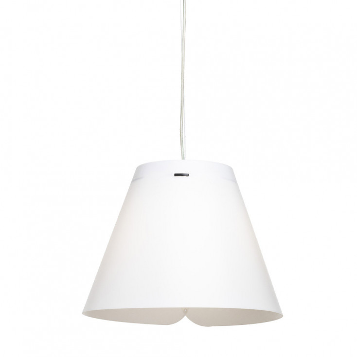 Lampada a sospenione per esterno con diffusore a cono grande