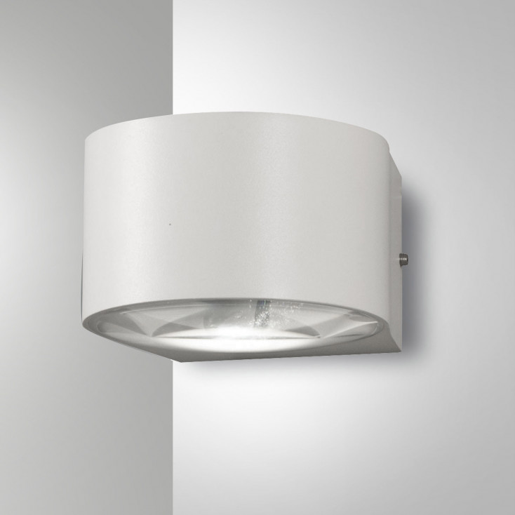 Applique LED da esterno in alluminio dallo stile moderno