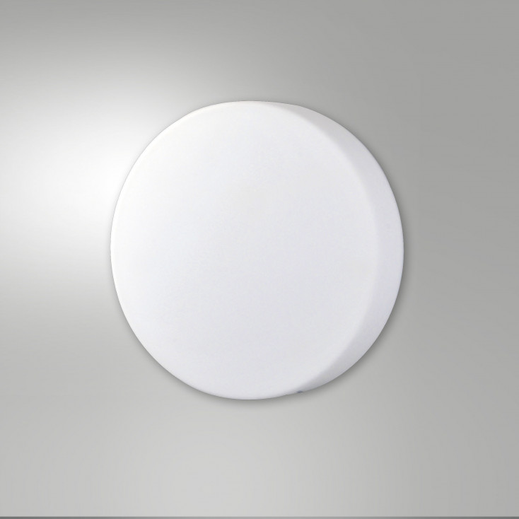 Plafoniera piccola a LED dimmerabile con diffusore in vetro soffiato