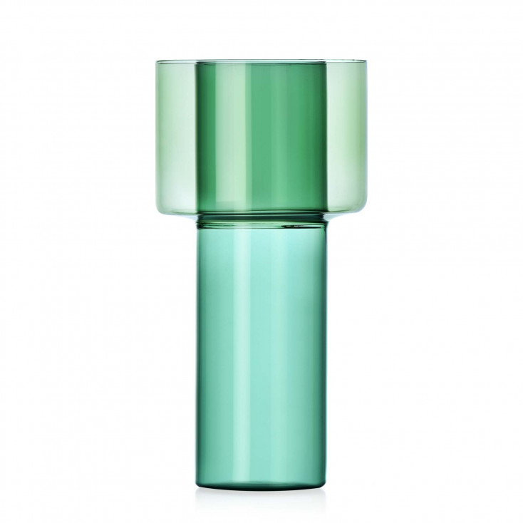 Vaso grande in vetro dal design moderno