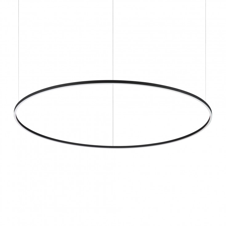 Lampada a sospensione con diffusore rotondo a led D.150