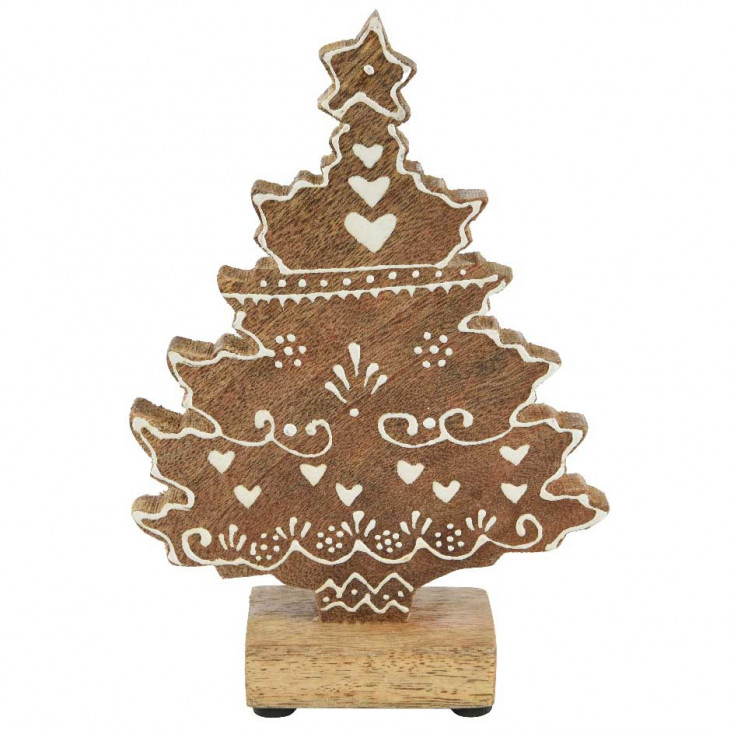 Albero di mango naturale con stampa all'henné