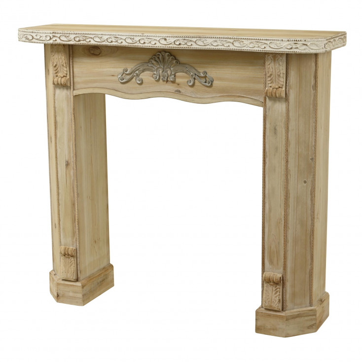 Camino a legna di abete da interno