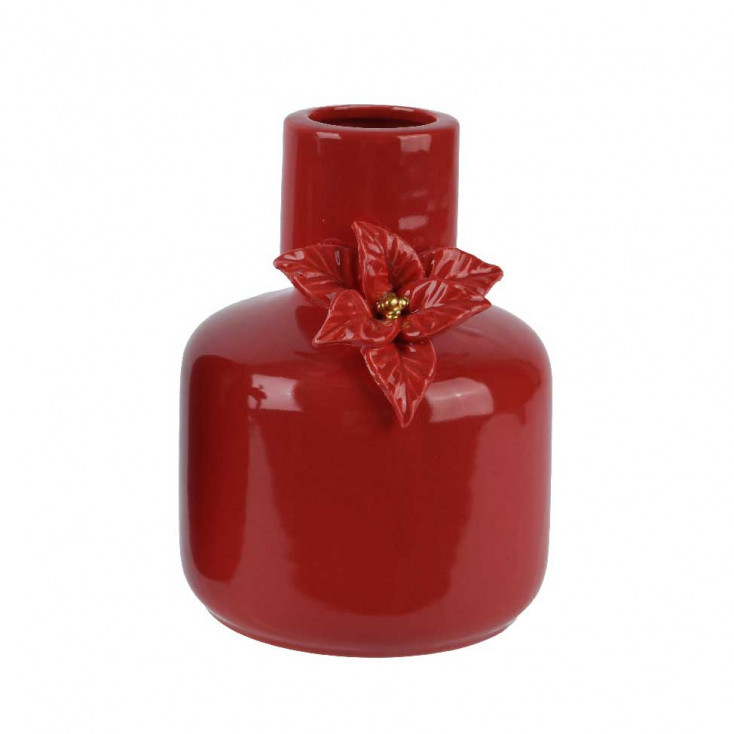 Vaso in porcellana con collo alto