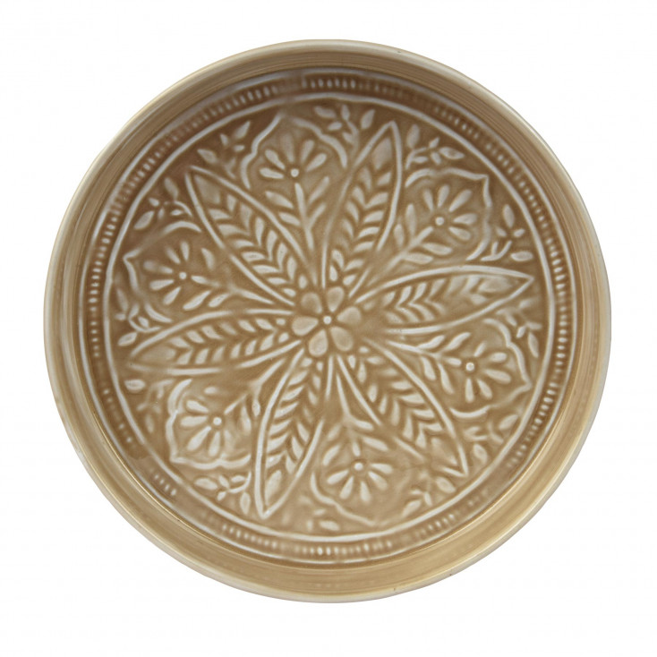 Vassoio grande in metallo smaltato