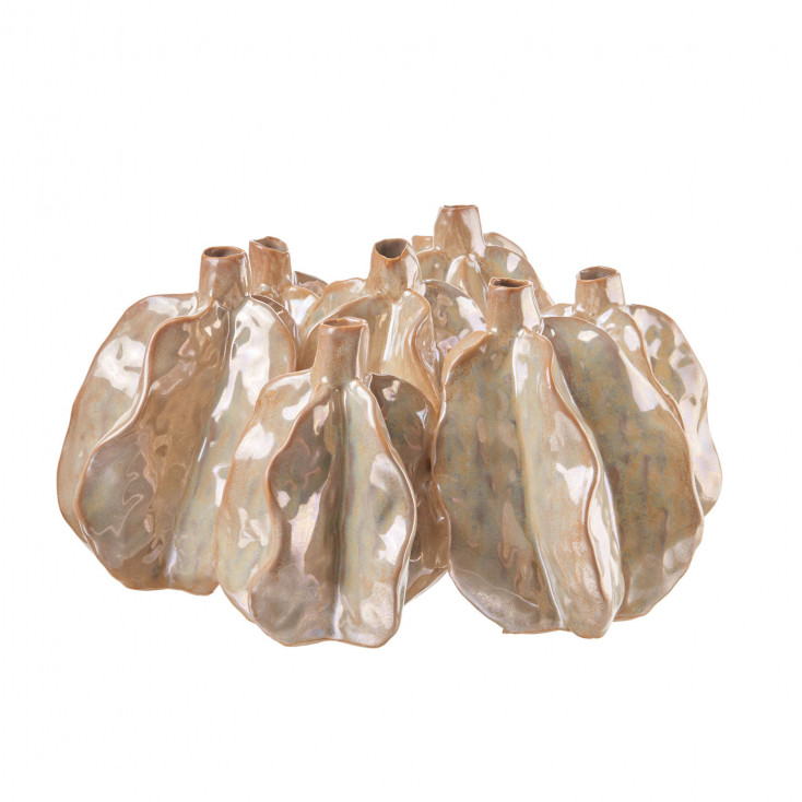 Centrotavola in ceramica dal design etnico